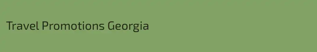 Travel Promotions Georgia